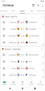 FotMob - Futbol sonuçlar Screenshot