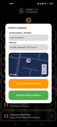 Android application TaxiPlus screenshort