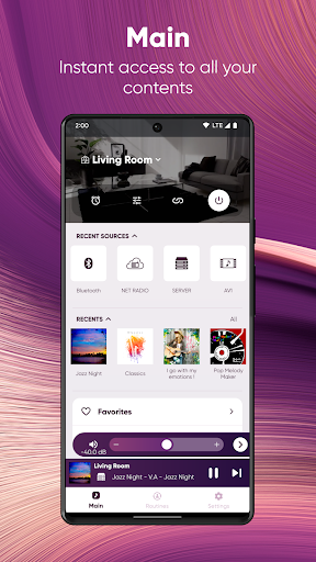Screenshot of MusicCast Controller