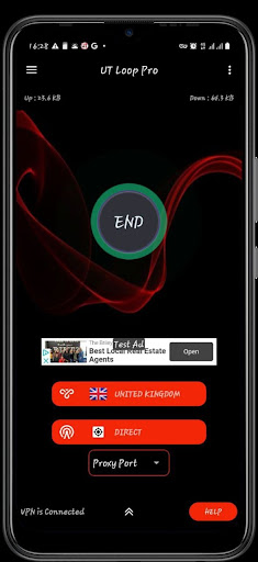 Android application UT Loop Pro: Unlimited VPN screenshort