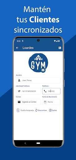 Control de Gimnasio Screen 3