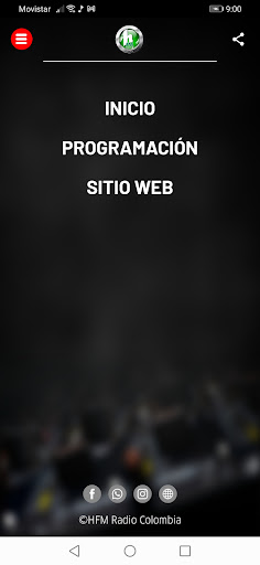 HFM Radio Colombia Screen 3