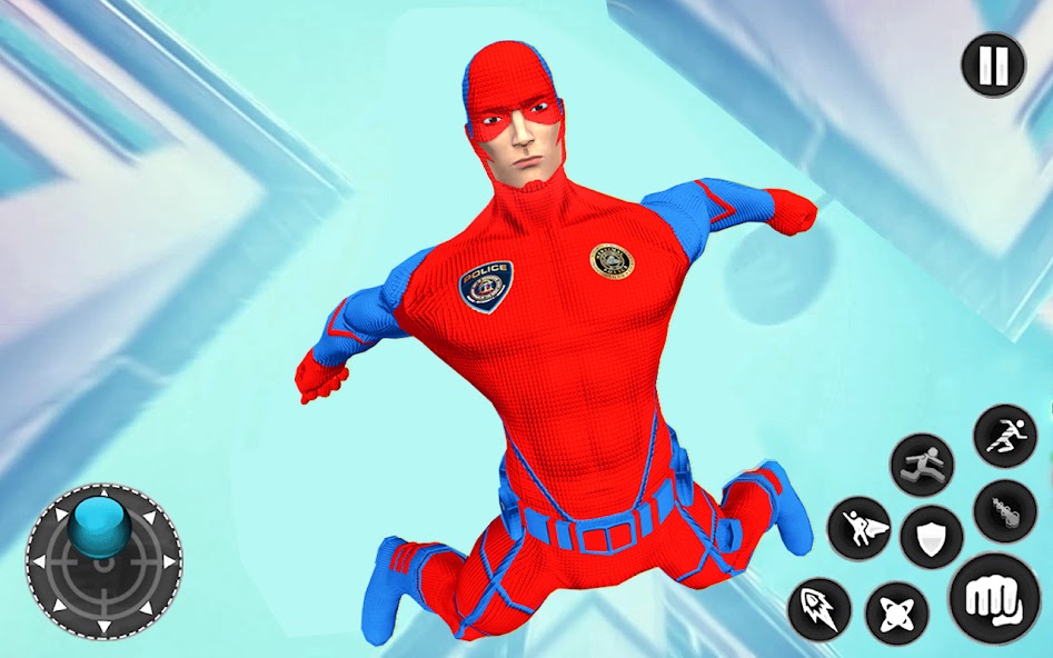 Captain Super Hero Man Game 3D v1.2 APK + Mod [Unlocked] for Android