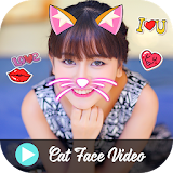 Cat Face Video Maker icon