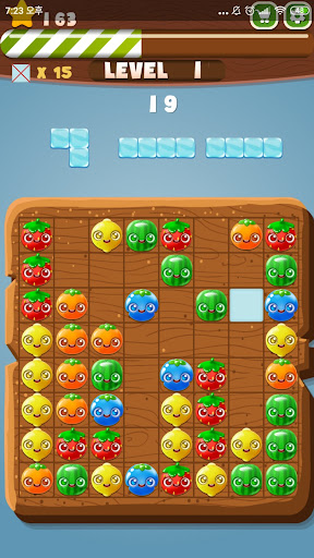 Android application Fruit Block Blast screenshort