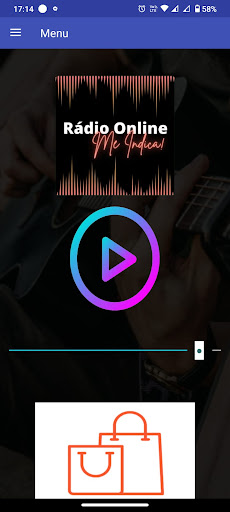 Android application Rádio Online Me Indica! screenshort