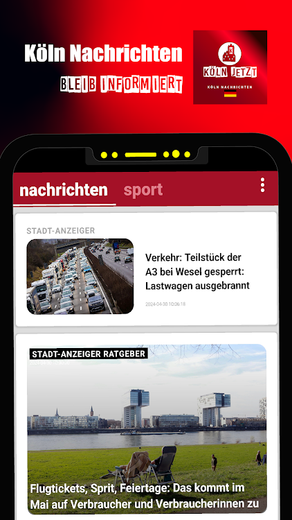 Köln Jetzt - Köln Nachrichten - 23.0 - (Android)