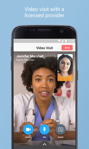 Android application Carilion Now 24/7 Online Care screenshort