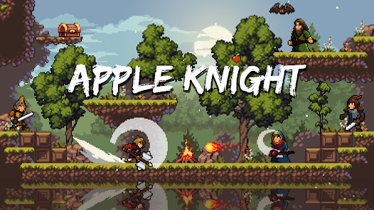 Apple Knight: Action Platformer صور 1