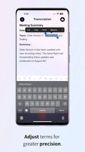 Dicte: AI Meeting Assistant screenshot 3