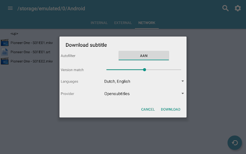 Subtitle Downloader Pro Tangkapan layar