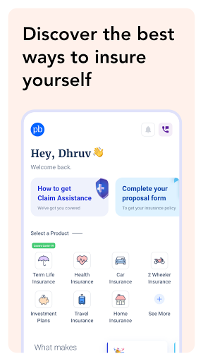 Policybazaar - Compare & Buy Screen 2