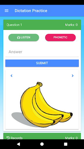 FunFunSpell English Dictation Screen 3
