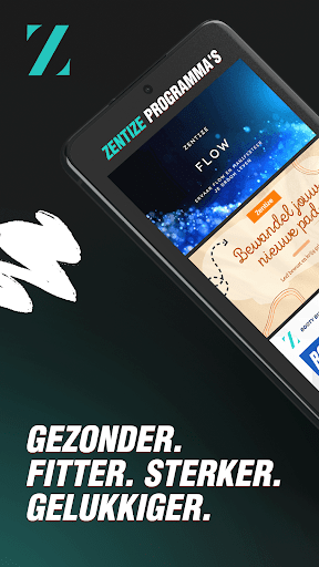 Android application Zentize screenshort