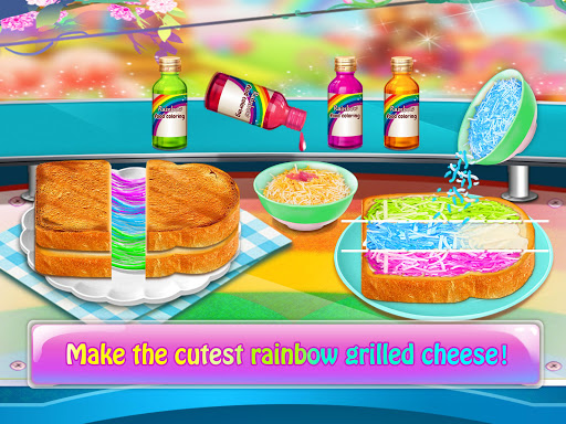 لعبه Magic Rainbow Unicorn Foods apk مهكر1