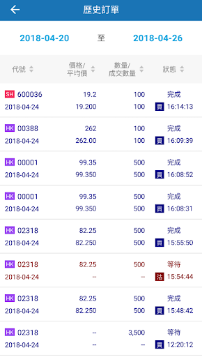 CSC(HK)iTrader Screen 3