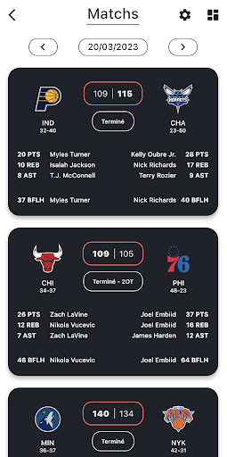 BFLH - Scores TTFL Screen 2