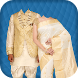Couple Traditional Photo Suit icon