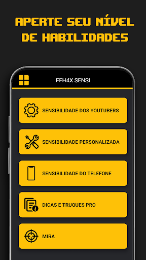 FFh4x - Sensibilidade Pro Screenshot 1 - AppWisp.com