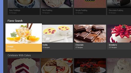Screenshot of Dessert recipes