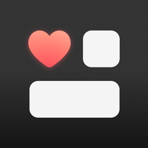 咻拍-情侶、朋友、閨蜜必備的社交Widget APP logo