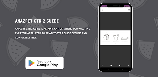 Android application Amazfit GTR 2 guide screenshort
