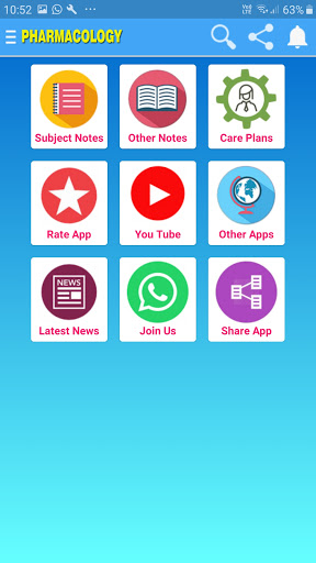 Pharmacology & Drug Study App Screen 2