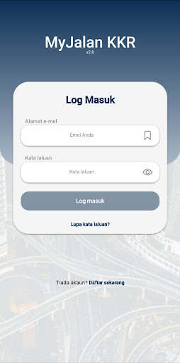 Android application MyJalan KKR screenshort