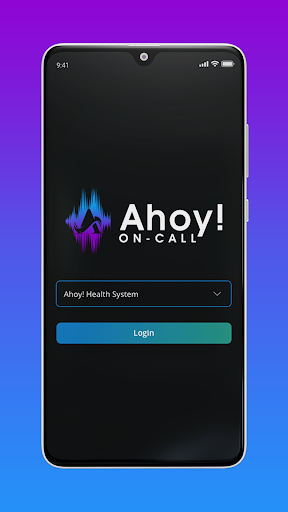 Android application Ahoy! On-Call Nurses screenshort