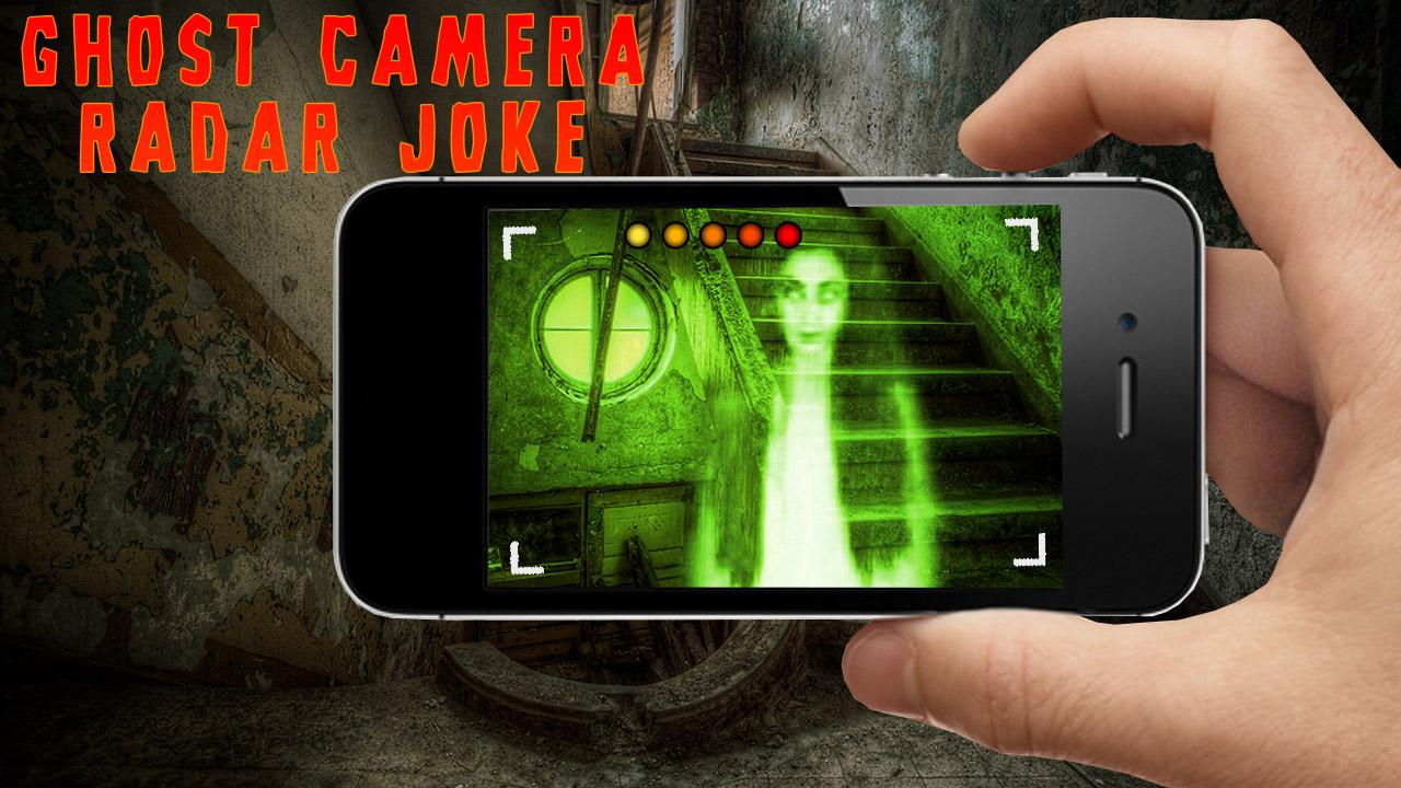 Android application Ghost Camera Radar Joke screenshort