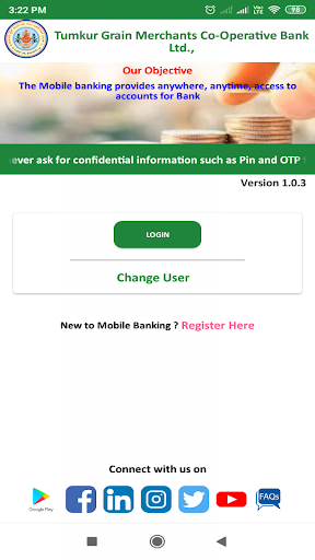 TGMC Mobile Banking App Screen 3