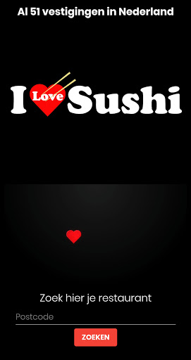 Android application I Love Sushi screenshort