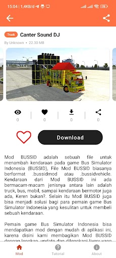 Mod Bussid DJ Truck Simulatorのおすすめ画像4