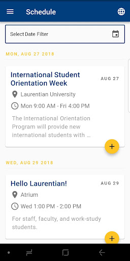 Laurentian Orientation Screenshot 1 - AppWisp.com