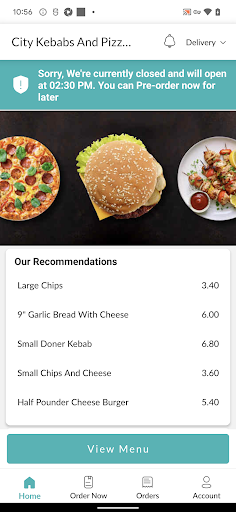 City Kebabs And Pizza House Screen 2