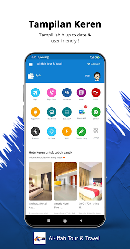 Android application Al-Iffah Tour & Travel screenshort