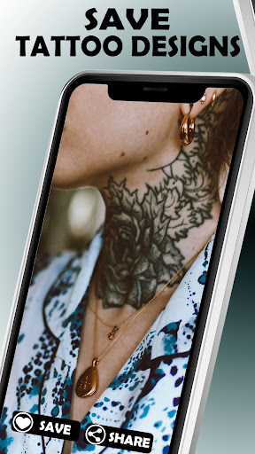 Neck Tattoo Designs Screen 2