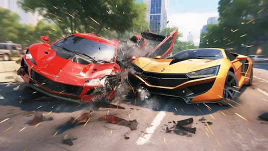 Mega Car Crash 3D : Car Games