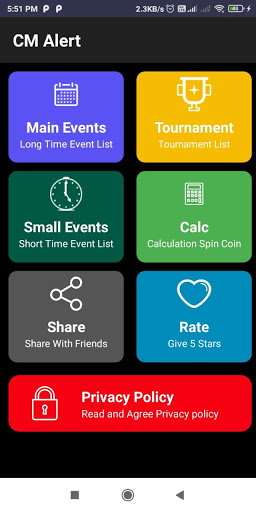 PM Alert : Spins and Coins Screen 2
