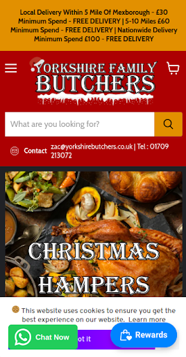 Android application Yorkshire Family Butchers screenshort