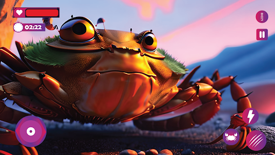 Insectoid Monster Crab.io 3D