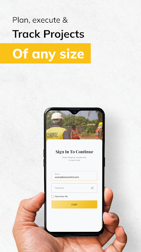 Android application Cendrol Procure screenshort