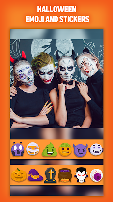 Halloween Face mask - Halloweeのおすすめ画像5
