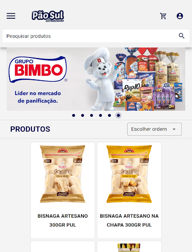 Android application Portal Pão do Sul - Cascavel screenshort
