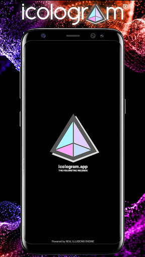 Android application icologram screenshort