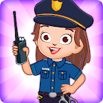 Cover Image of Herunterladen So tun als ob in Police Station: Fun Learning City  APK