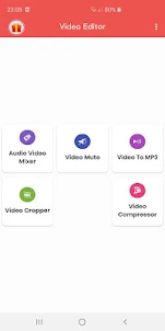 Mix Audio with Video / Crop ,