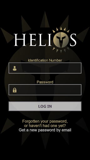 Android application Helios Control screenshort