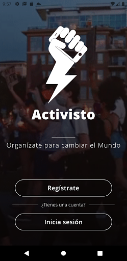 Android application Activisto - Get Organized to C screenshort