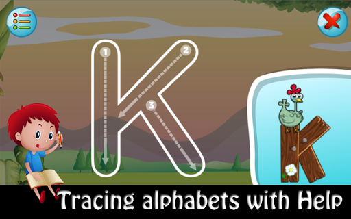 ABC learning and tracing with Phonic for kids 2.1 screenshots 3
